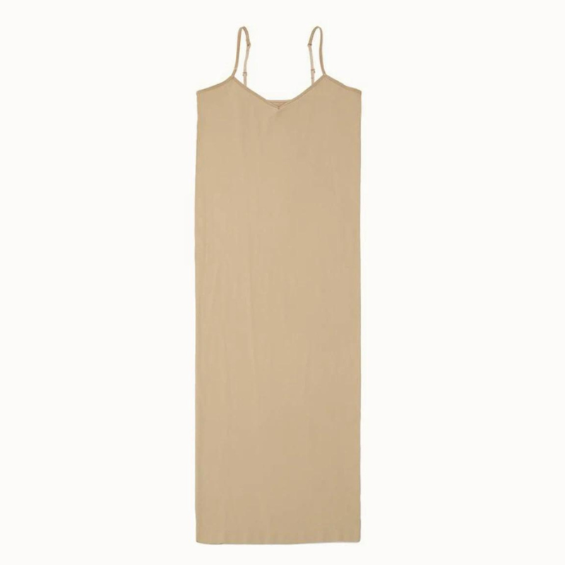 Beiges formendes Unterkleid Unterkleid Damen