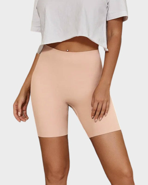 Beiges kurzes Unterkleid Unterkleid-Short