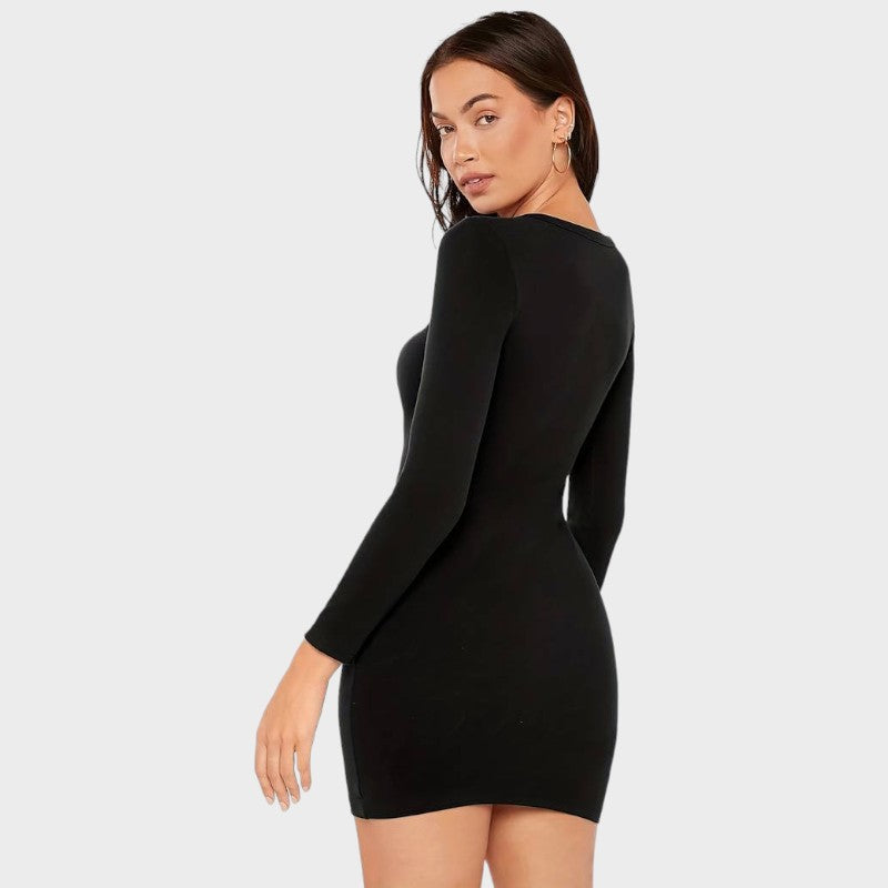 Langarm Unterkleid Unterkleid Damen