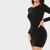 Langarm Unterkleid Unterkleid Damen