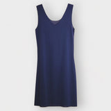 Navyblaues Unterkleid Unterkleid Damen