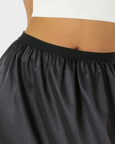 Schwarzer kurzer Petticoat Unterrock