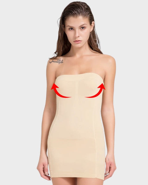 Strapless Unterkleid Unterkleid Damen