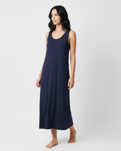 Unterkleid in den Größen 36 bis 48 Blau / M (115cm)