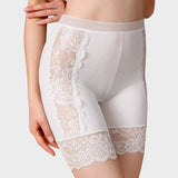 Weißes Unterkleid mit kurzer Passform Unterkleid-Short